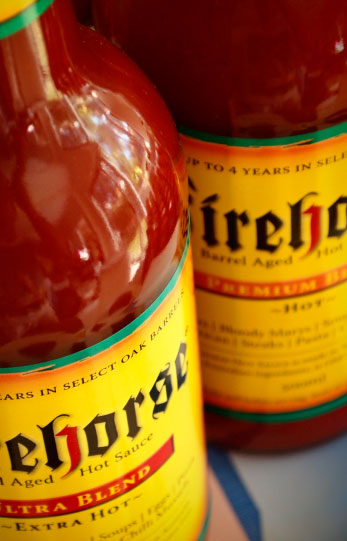 Firehorse Chilli Sauce Labels